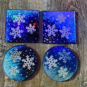 Snowflake  Coasters | set of 4